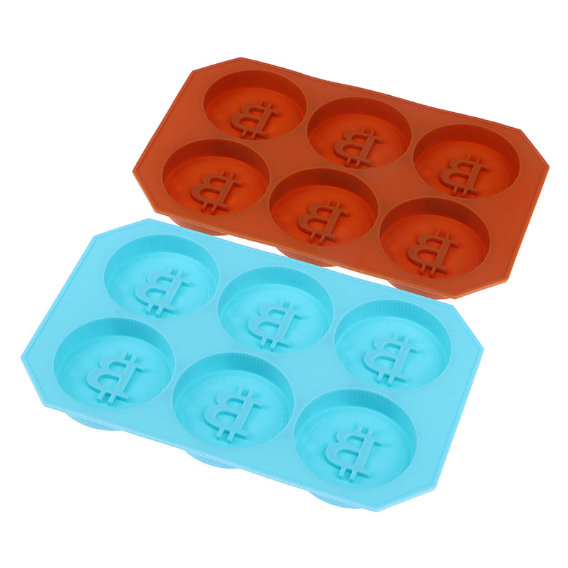 Bitcoin Ice Cube Mold Fondant Patisserie Candy Bar