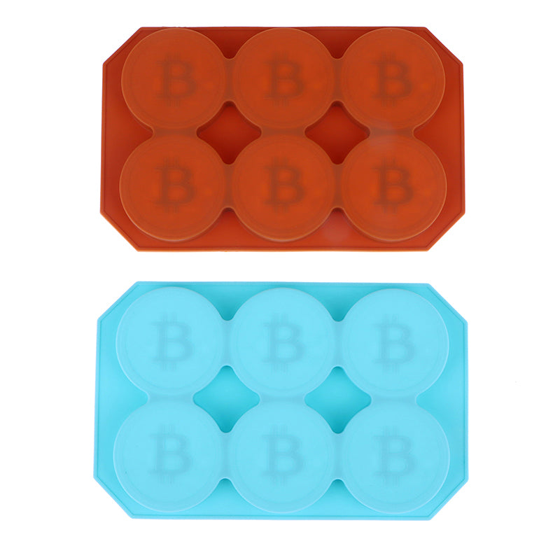 Bitcoin Ice Cube Mold Fondant Patisserie Candy Bar