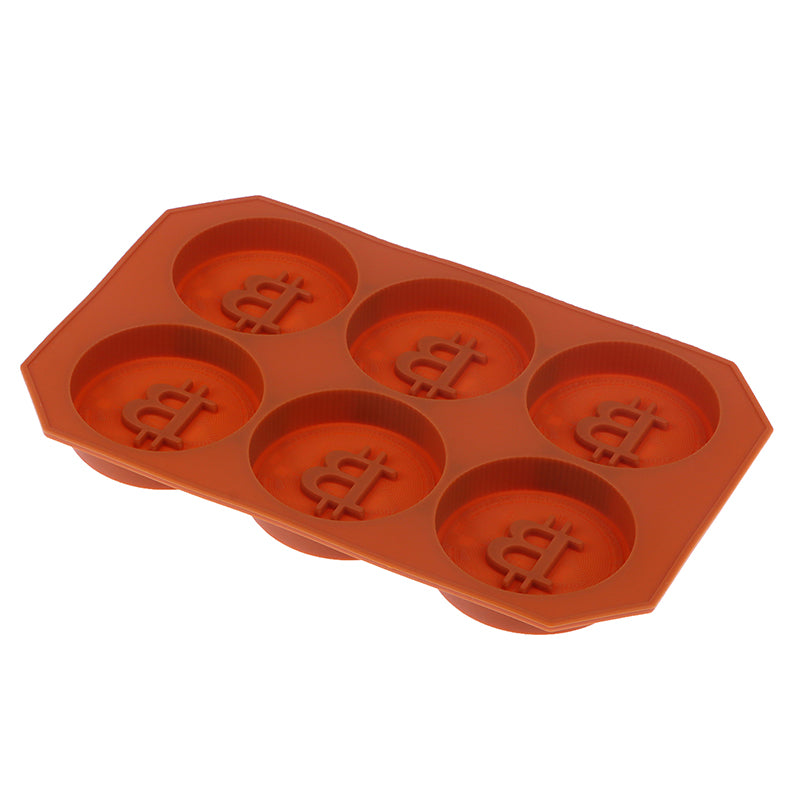 Bitcoin Ice Cube Mold Fondant Patisserie Candy Bar